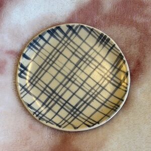 Handcrafted Earthenware Ceramic Jewelry Dish Trinket Soap Dish NWOT